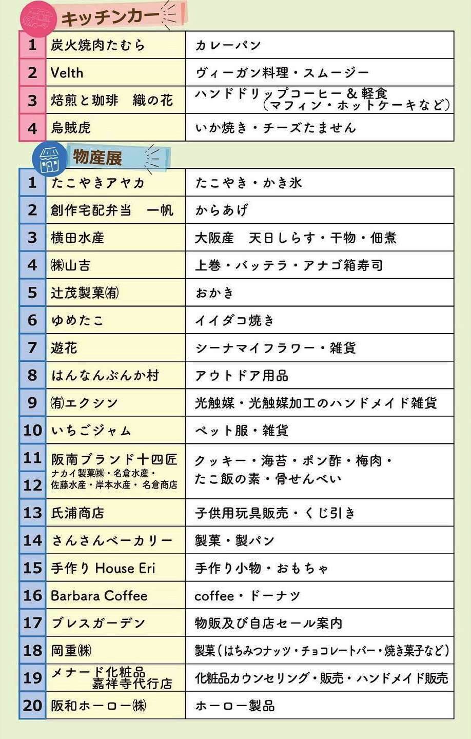 11月15日 日 泉南まるごとフェスティバル 終了しました 恋するせんなん